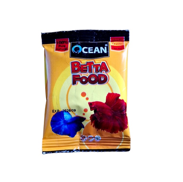 غذای ماهی پاکتی اوشن بتا فود 20g